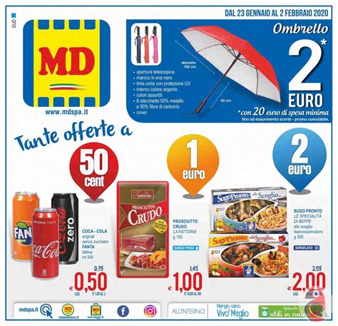 Volantino MD a Verzuolo: offerte e negozi 